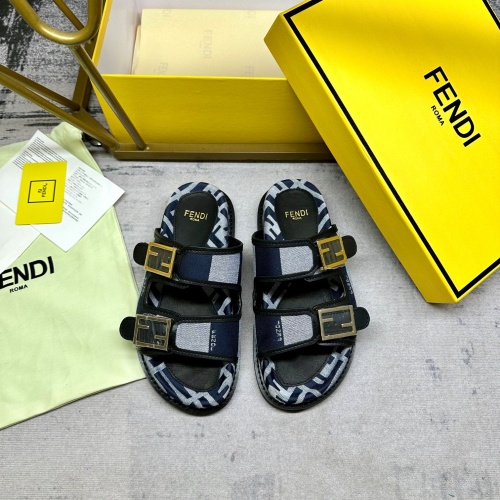 Fendi Slippers For Women #1210020 $85.00 USD, Wholesale Replica Fendi Slippers