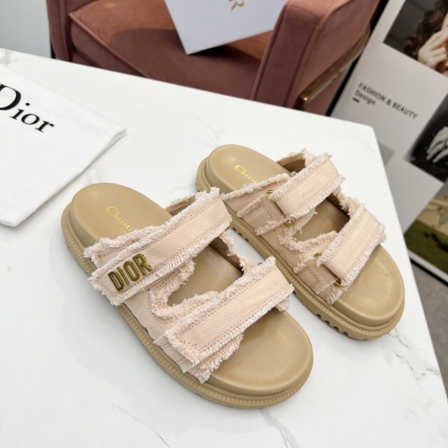 Christian Dior Slippers For Women #1210043 $92.00 USD, Wholesale Replica Christian Dior Slippers