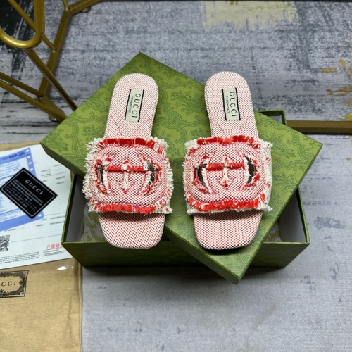 Gucci Slippers For Women #1210052 $85.00 USD, Wholesale Replica Gucci Slippers