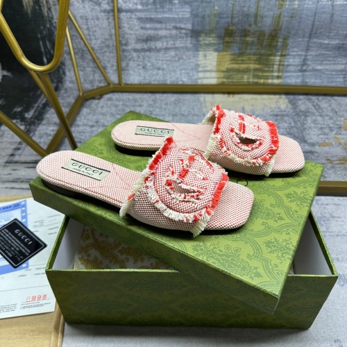 Replica Gucci Slippers For Women #1210052 $85.00 USD for Wholesale