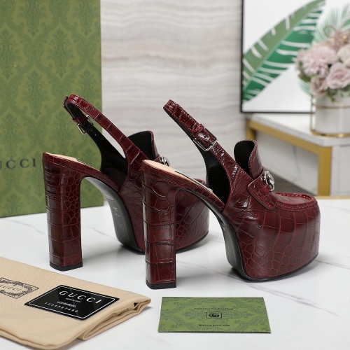 Replica Gucci Sandal For Women #1210060 $150.00 USD for Wholesale