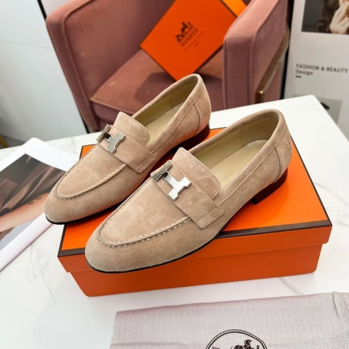 Hermes Leather Shoes For Women #1210090 $96.00 USD, Wholesale Replica Hermes Leather Shoes