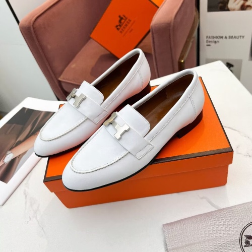 Hermes Leather Shoes For Women #1210093 $96.00 USD, Wholesale Replica Hermes Leather Shoes