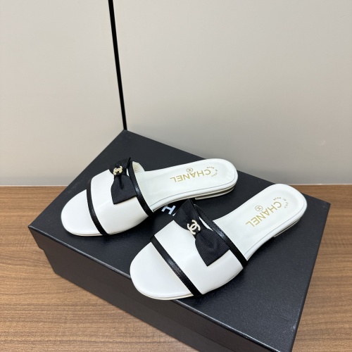 Chanel Slippers For Women #1210098 $85.00 USD, Wholesale Replica Chanel Slippers