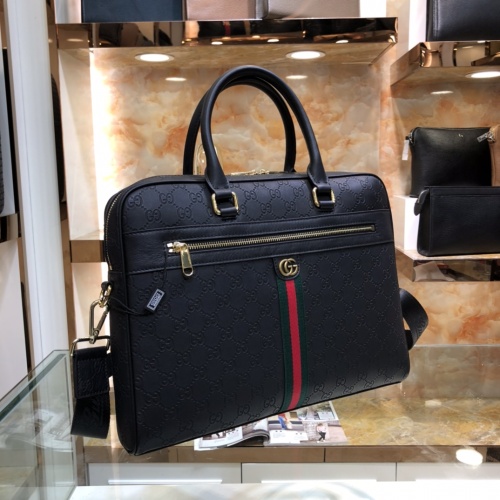 Replica Gucci AAA Man Handbags #1210132 $182.00 USD for Wholesale