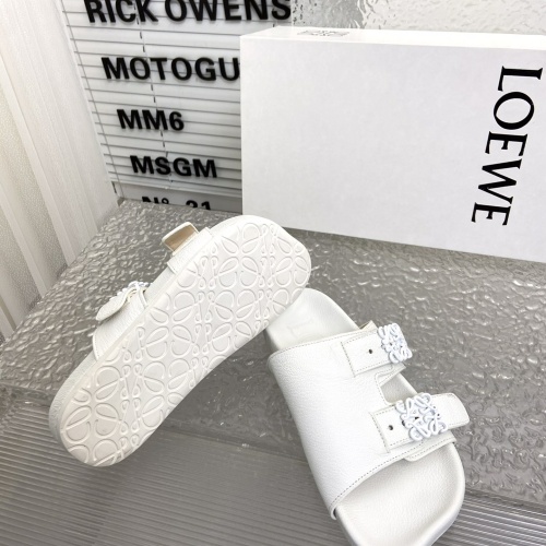 Replica LOEWE Slippers For Women #1210142 $108.00 USD for Wholesale