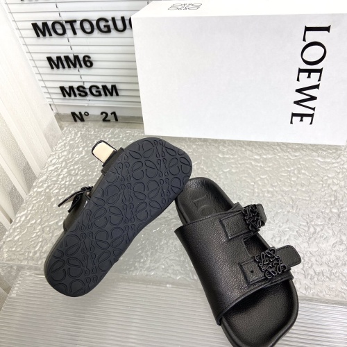 Replica LOEWE Slippers For Women #1210145 $108.00 USD for Wholesale