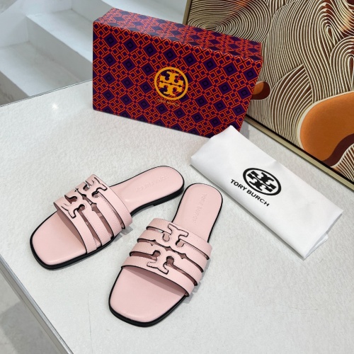 Replica Tory Burch TB Slippers For Women #1210180 $82.00 USD for Wholesale