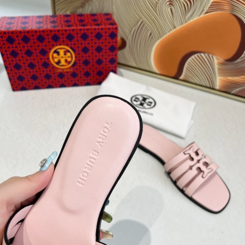 Replica Tory Burch TB Slippers For Women #1210180 $82.00 USD for Wholesale