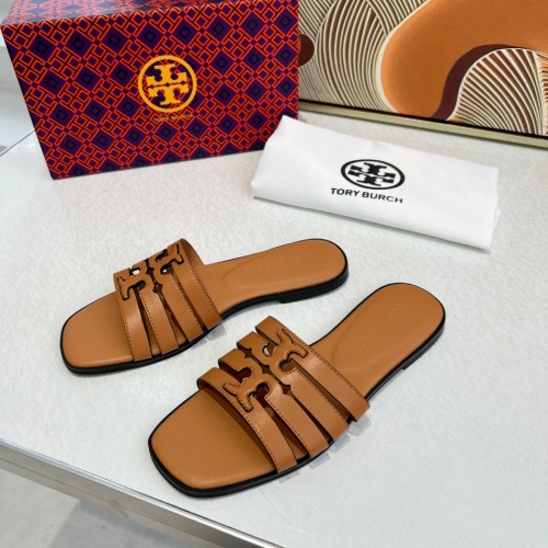 Replica Tory Burch TB Slippers For Women #1210182 $82.00 USD for Wholesale