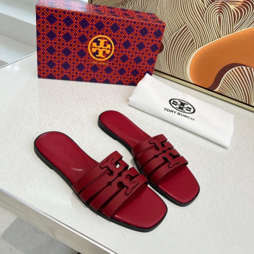 Replica Tory Burch TB Slippers For Women #1210183 $82.00 USD for Wholesale