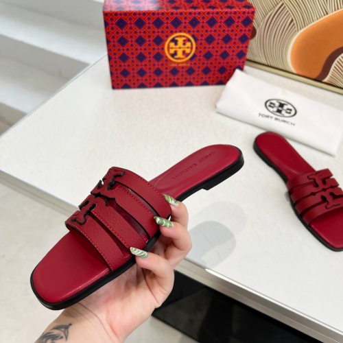 Replica Tory Burch TB Slippers For Women #1210183 $82.00 USD for Wholesale