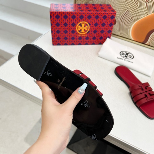 Replica Tory Burch TB Slippers For Women #1210183 $82.00 USD for Wholesale