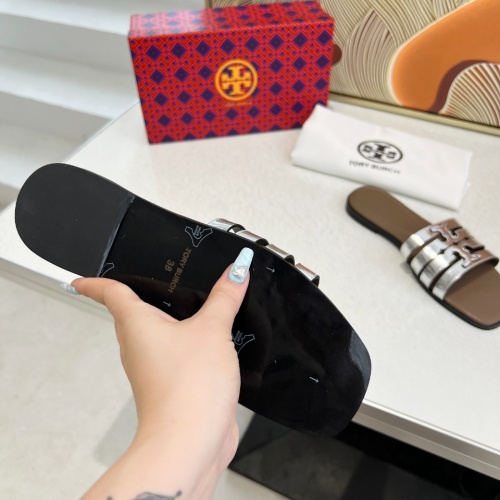 Replica Tory Burch TB Slippers For Women #1210185 $82.00 USD for Wholesale