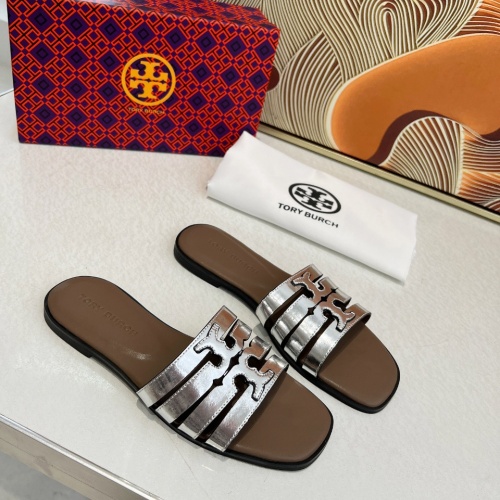 Replica Tory Burch TB Slippers For Women #1210185 $82.00 USD for Wholesale