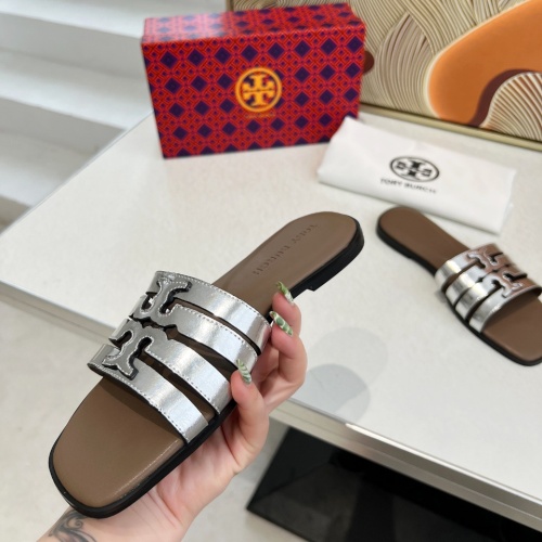 Replica Tory Burch TB Slippers For Women #1210185 $82.00 USD for Wholesale