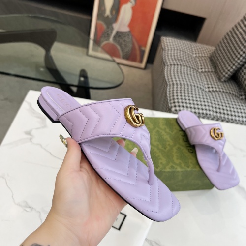 Replica Gucci Slippers For Women #1210198 $80.00 USD for Wholesale