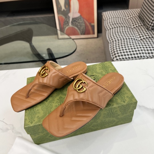 Gucci Slippers For Women #1210200 $80.00 USD, Wholesale Replica Gucci Slippers