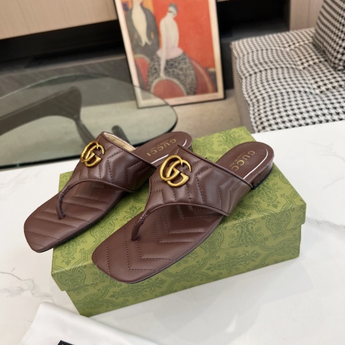 Gucci Slippers For Women #1210201 $80.00 USD, Wholesale Replica Gucci Slippers