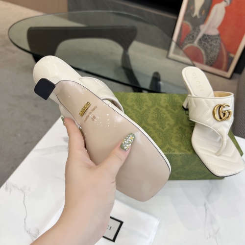 Replica Gucci Slippers For Women #1210203 $85.00 USD for Wholesale