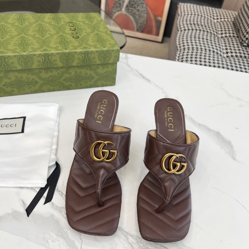 Replica Gucci Slippers For Women #1210207 $85.00 USD for Wholesale