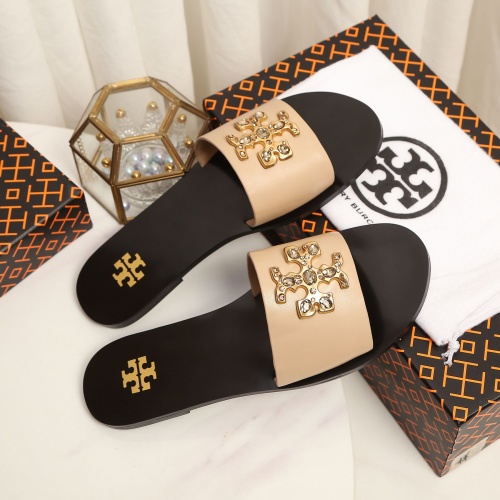 Replica Tory Burch TB Slippers For Women #1210211 $92.00 USD for Wholesale