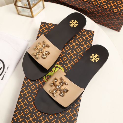 Replica Tory Burch TB Slippers For Women #1210211 $92.00 USD for Wholesale