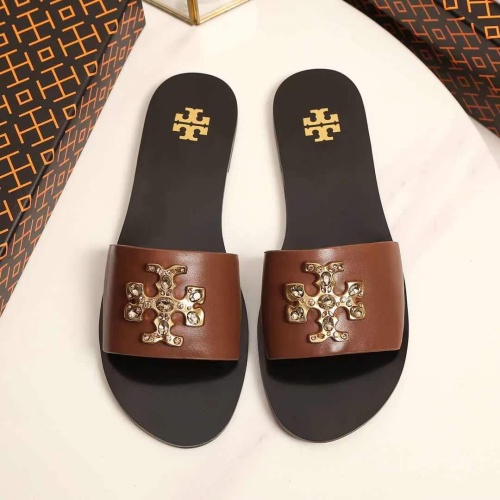 Tory Burch TB Slippers For Women #1210213 $92.00 USD, Wholesale Replica Tory Burch TB Slippers