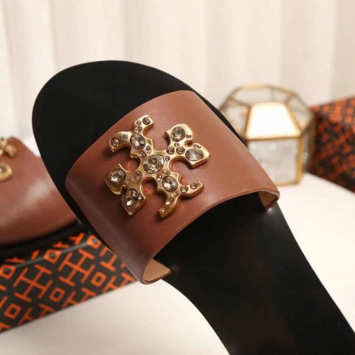 Replica Tory Burch TB Slippers For Women #1210213 $92.00 USD for Wholesale