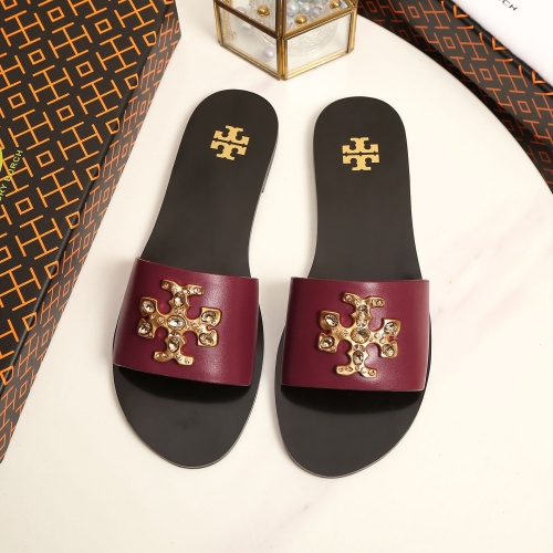 Tory Burch TB Slippers For Women #1210214 $92.00 USD, Wholesale Replica Tory Burch TB Slippers