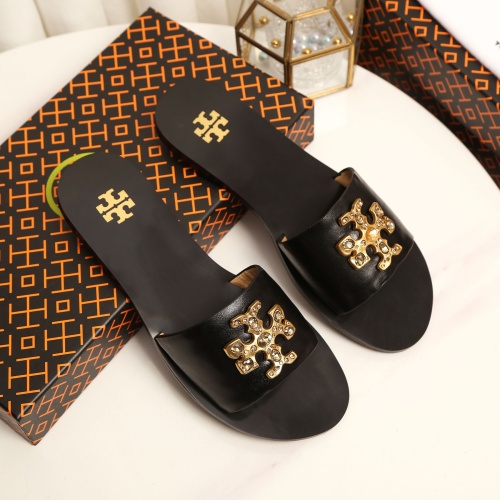 Replica Tory Burch TB Slippers For Women #1210216 $92.00 USD for Wholesale