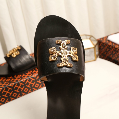 Replica Tory Burch TB Slippers For Women #1210216 $92.00 USD for Wholesale