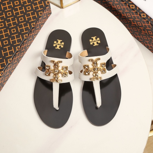 Replica Tory Burch TB Slippers For Women #1210220 $96.00 USD for Wholesale