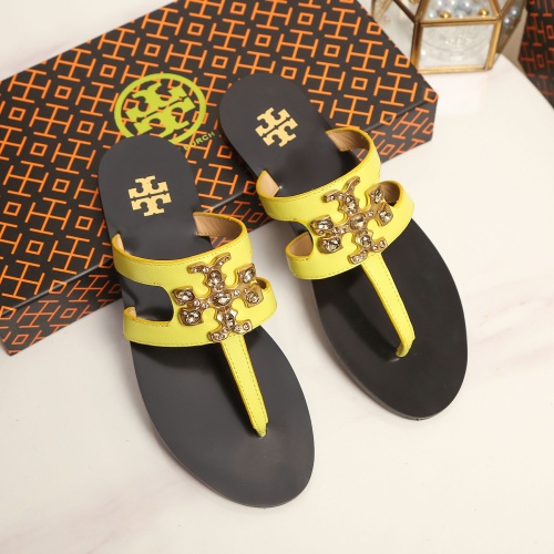 Replica Tory Burch TB Slippers For Women #1210221 $96.00 USD for Wholesale