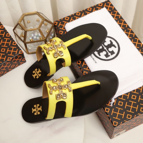 Replica Tory Burch TB Slippers For Women #1210221 $96.00 USD for Wholesale