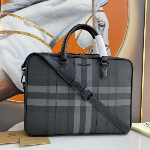 Burberry AAA Man Handbags #1210222 $160.00 USD, Wholesale Replica Burberry AAA Man Handbags