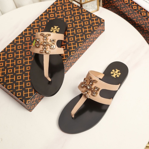 Replica Tory Burch TB Slippers For Women #1210223 $96.00 USD for Wholesale