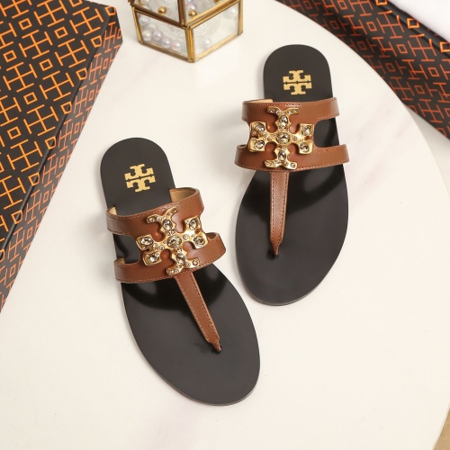 Replica Tory Burch TB Slippers For Women #1210227 $96.00 USD for Wholesale