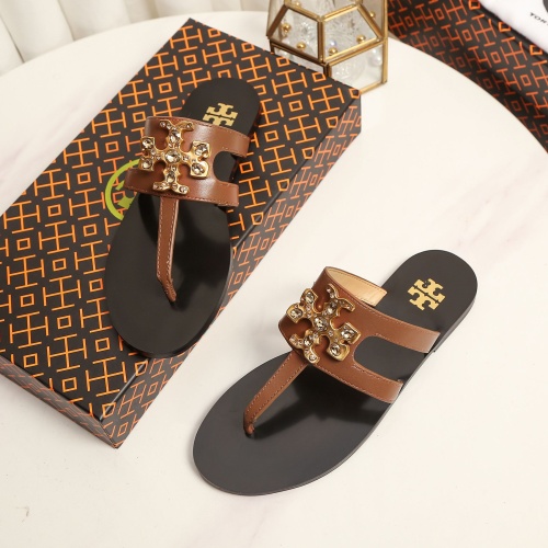 Replica Tory Burch TB Slippers For Women #1210227 $96.00 USD for Wholesale