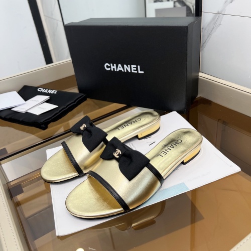 Chanel Slippers For Women #1210239 $80.00 USD, Wholesale Replica Chanel Slippers