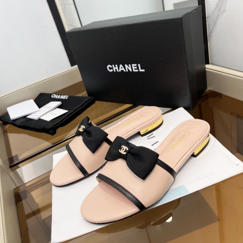 Chanel Slippers For Women #1210242 $80.00 USD, Wholesale Replica Chanel Slippers