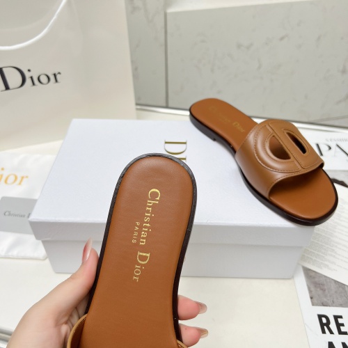 Replica Christian Dior Slippers For Women #1210262 $82.00 USD for Wholesale