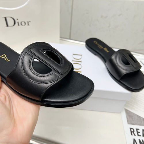 Replica Christian Dior Slippers For Women #1210265 $82.00 USD for Wholesale