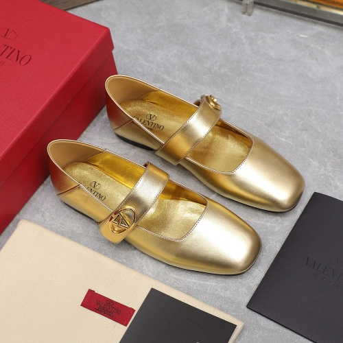 Replica Valentino Flat Shoes For Women #1210334 $108.00 USD for Wholesale