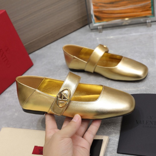 Replica Valentino Flat Shoes For Women #1210334 $108.00 USD for Wholesale