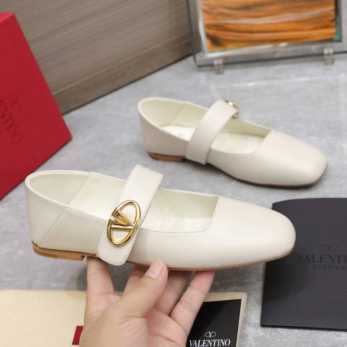 Replica Valentino Flat Shoes For Women #1210336 $108.00 USD for Wholesale