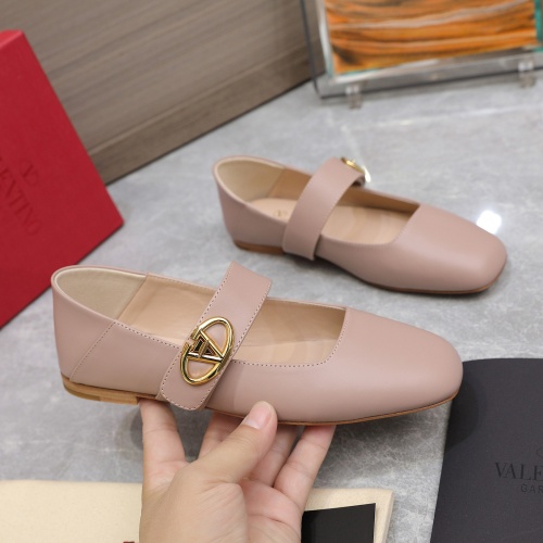 Replica Valentino Flat Shoes For Women #1210337 $108.00 USD for Wholesale