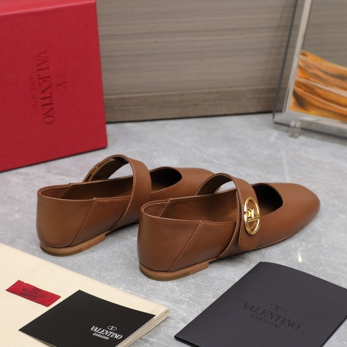 Replica Valentino Flat Shoes For Women #1210339 $108.00 USD for Wholesale