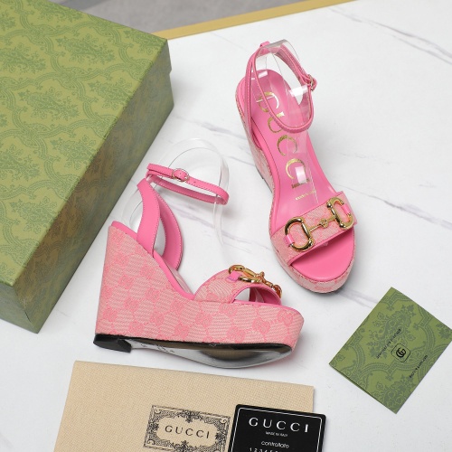 Replica Gucci Sandal For Women #1210366 $118.00 USD for Wholesale