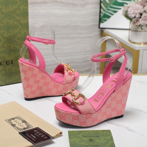 Replica Gucci Sandal For Women #1210366 $118.00 USD for Wholesale